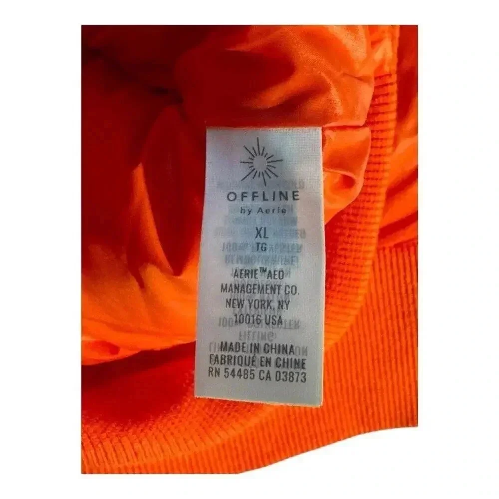 NEW Offline By Aerie‎ Women's Red Puffer Vest Size XL Casual Fall Warmth NWOT - Picture 7 of 8